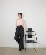 ウエストギャザーチノパンツ