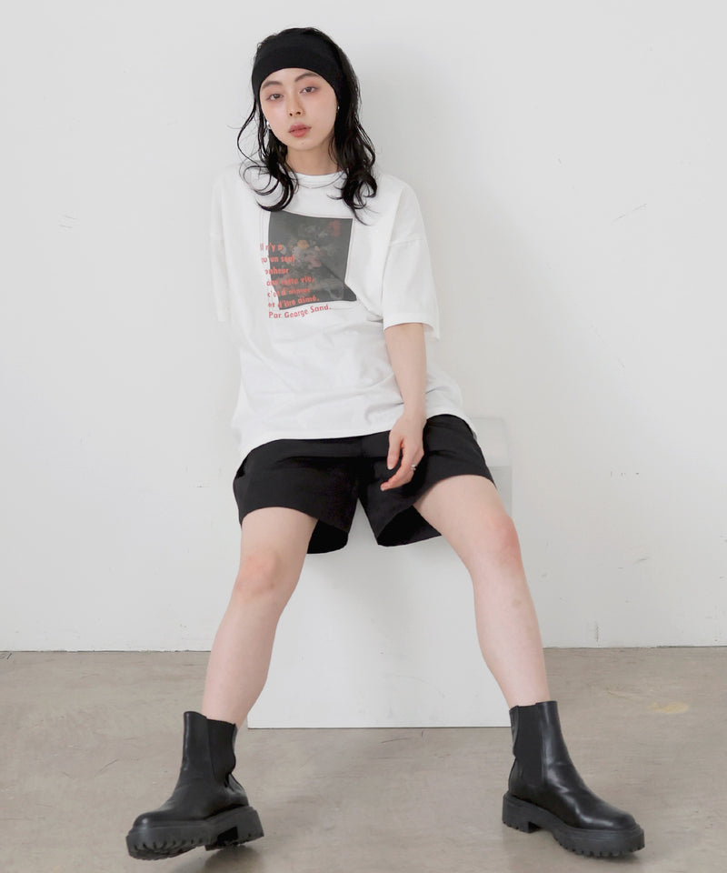 ツイルタックハーフパンツ