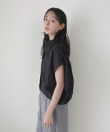 フレンチスリーブボックスシャツ