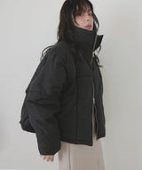 \ 8月22日発売 /【10月下旬予約商品】チェックファイバーショートダウン
