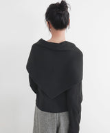 ストールセットクルーネックカーディガン