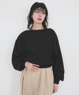 オフショルスウェットプルオーバー