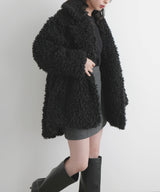 プードルファーテーラードコート