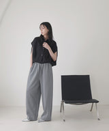 フレンチスリーブボックスシャツ