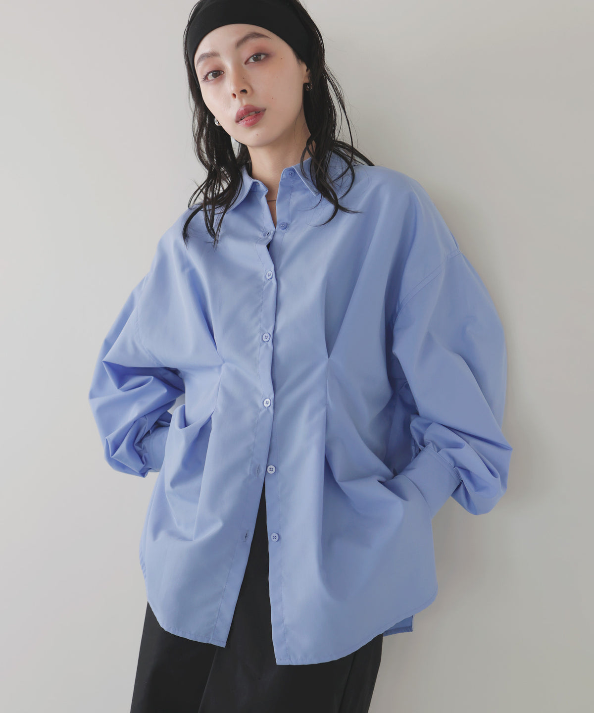 【新品】定価49,500円　レリアン　切替ハイネックニット　ネイビー系　11号 trim_ofkss_item927149eea72b11e