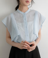 スクエアスリーブブラウス