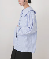 ビックカラーストライプシャツ