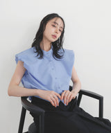 バルーンショルダーブラウス