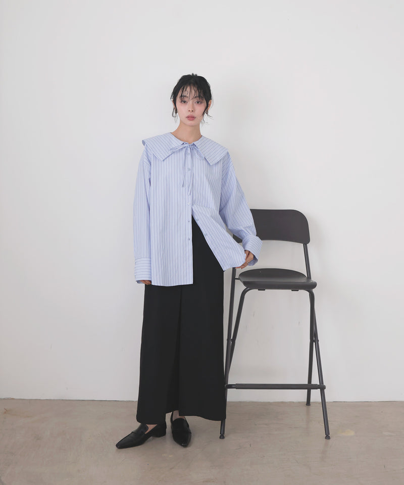 ビックカラーストライプシャツ – LIAN