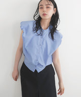 バルーンショルダーブラウス