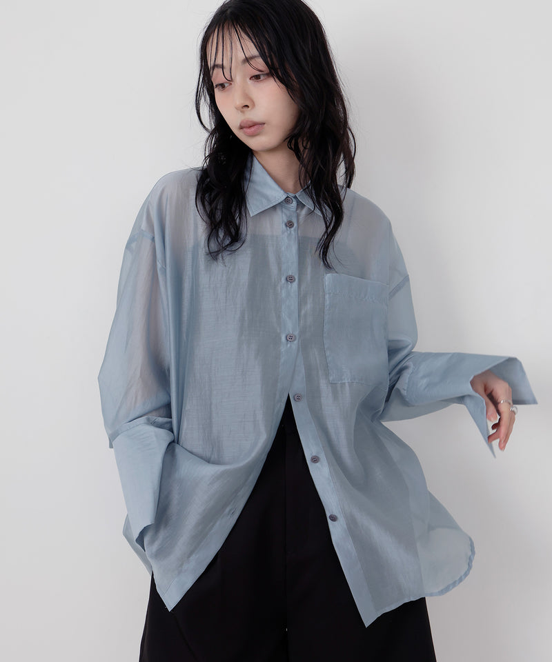 ビックカフスシアーオーバーシャツ – LIAN