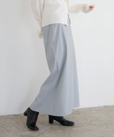 ウォッシャブルフェイクレザーナロースカート