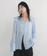 ビッグカラーシアースキッパーブラウス