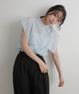 スクエアスリーブブラウス