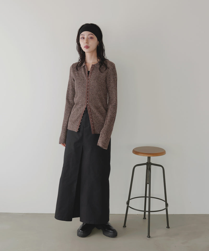 【８月下旬予約商品】ホックデザインポロニット