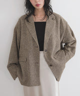 サマーツイードテーラードジャケット