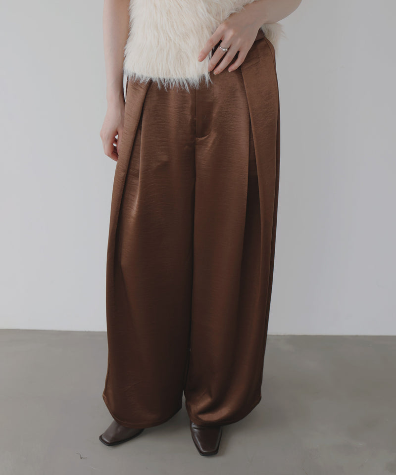 Diffusione Tessile『1PLATA』サテン ワイドパンツ 9_000000025981.jpg?1749696873
