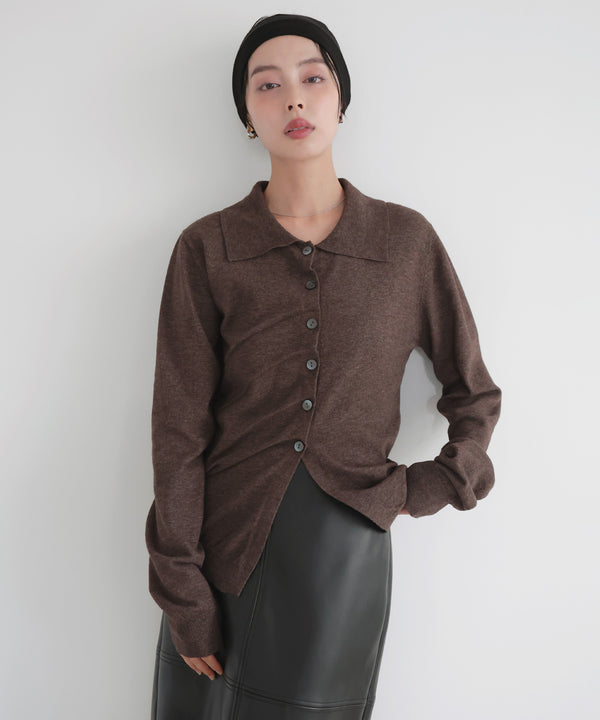 【12月上旬予約商品】フロントドレープポロニット