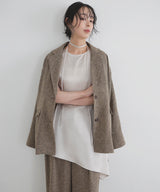 サマーツイードテーラードジャケット