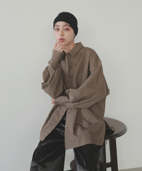 【８月中旬予約商品】ウエストタックカラーシャツ
