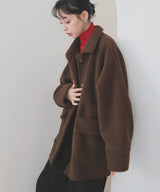 ボアムートンステンカラーコート