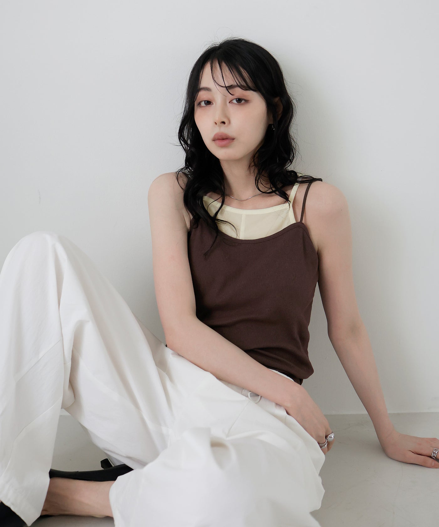シアーレイヤードキャミ – LIAN