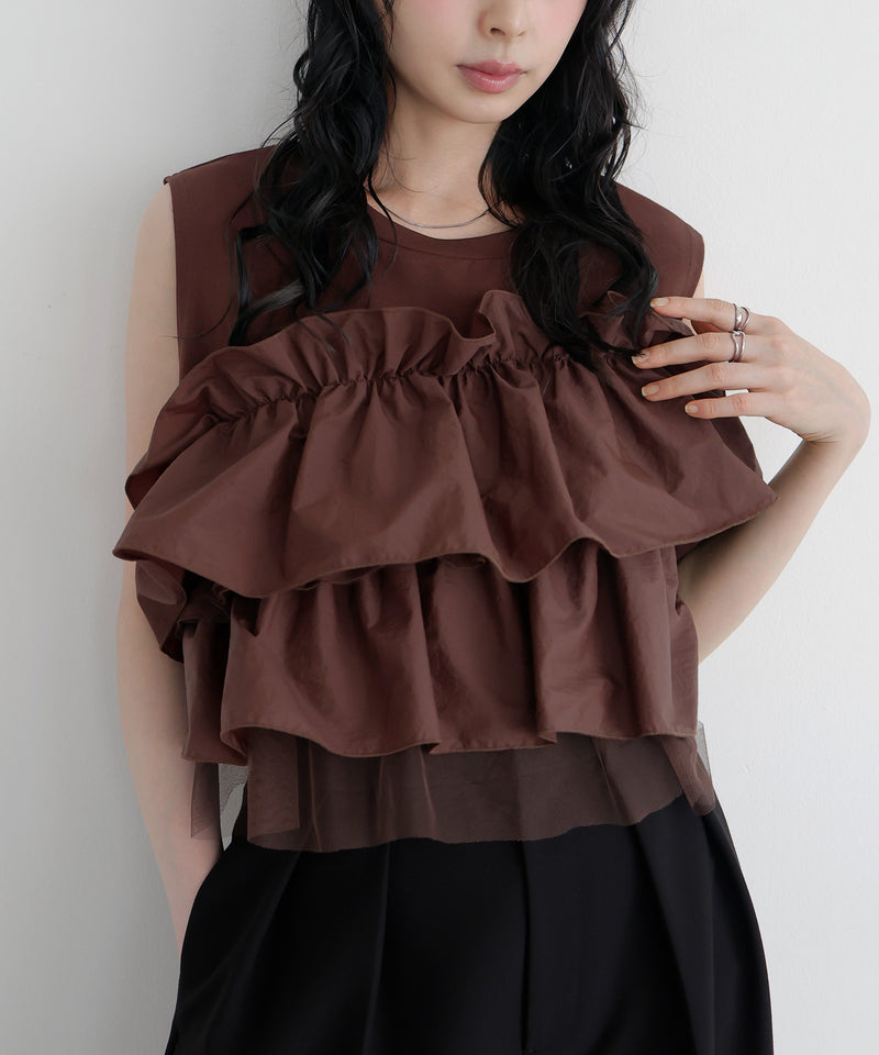 LIAN　9個 マルチウェイフリルデザイントップス – LIAN