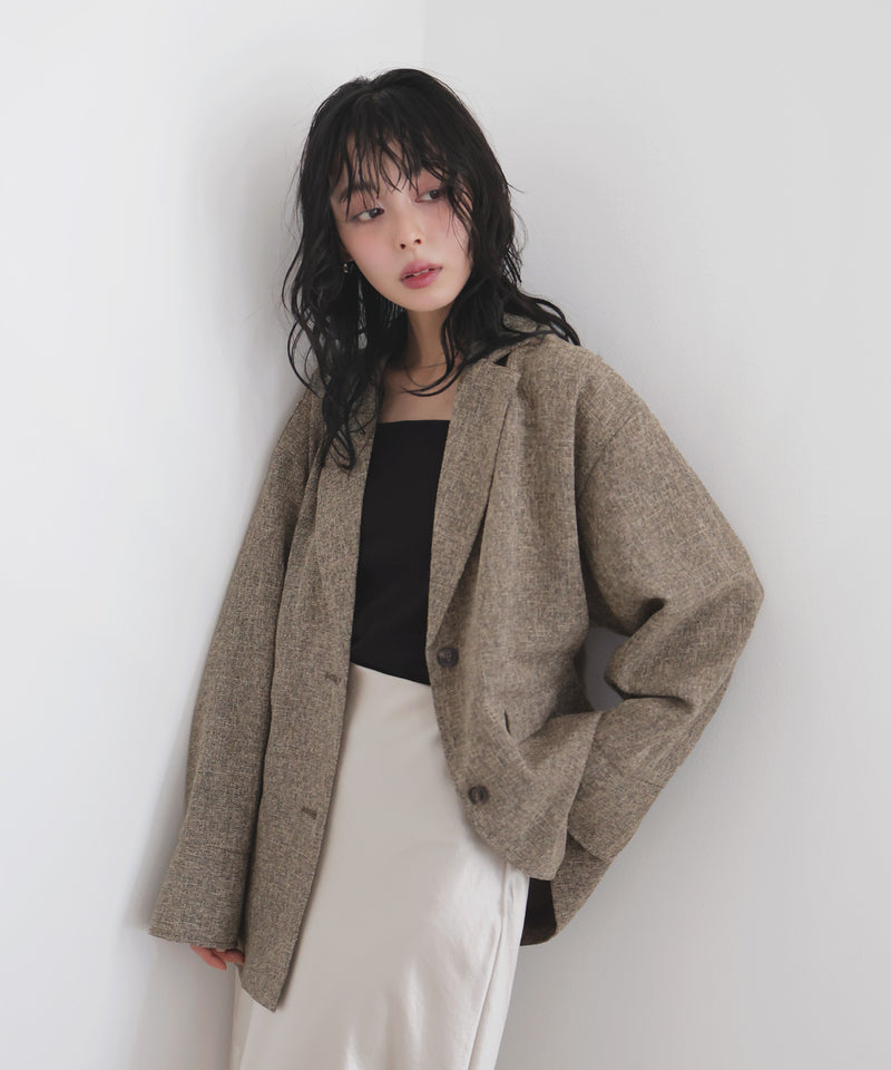 サマーツイードテーラードジャケット – LIAN