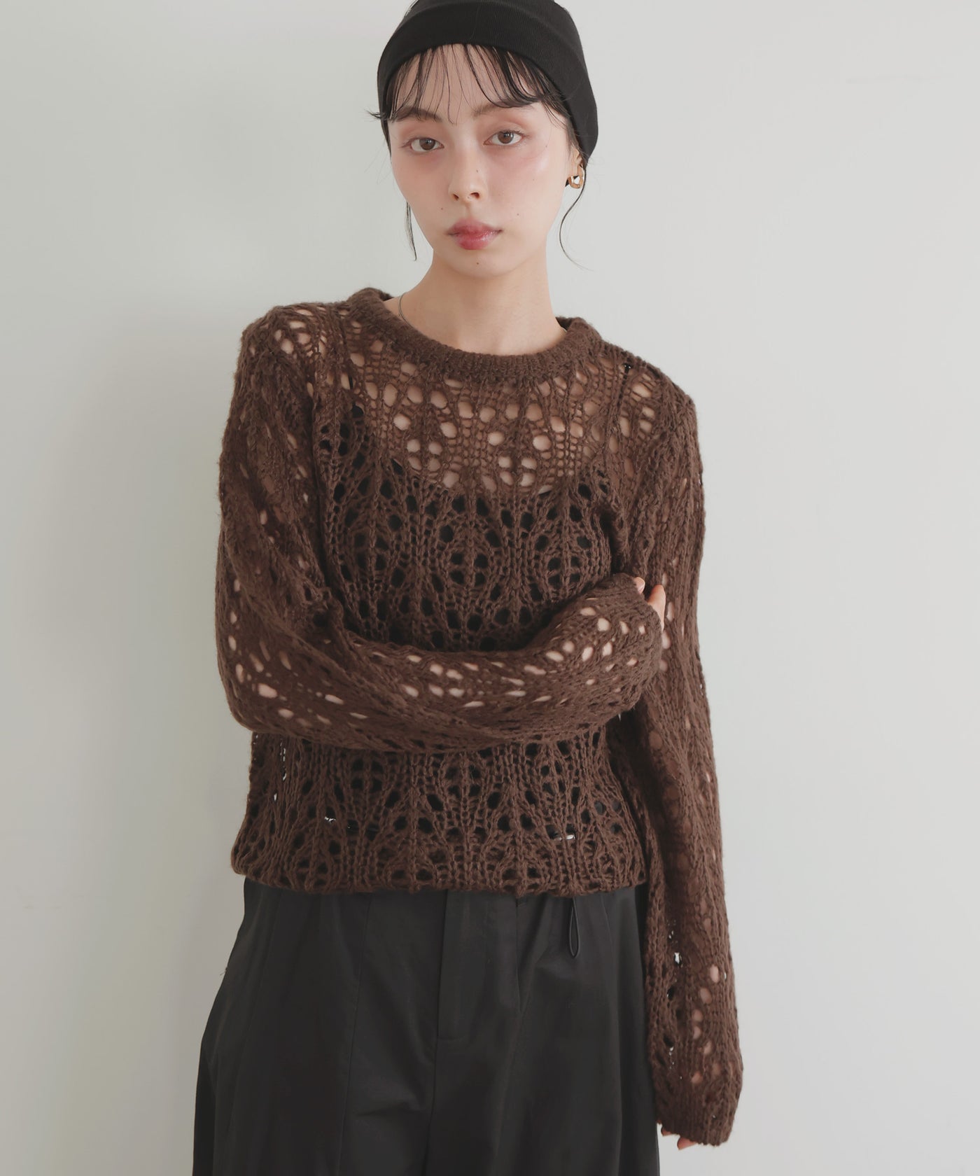 クロシェニットプルオーバー – LIAN