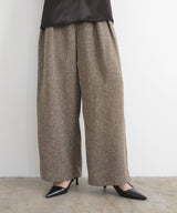 サマーツイードタックパンツ