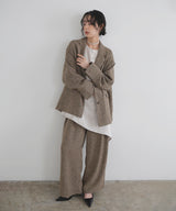 サマーツイードテーラードジャケット