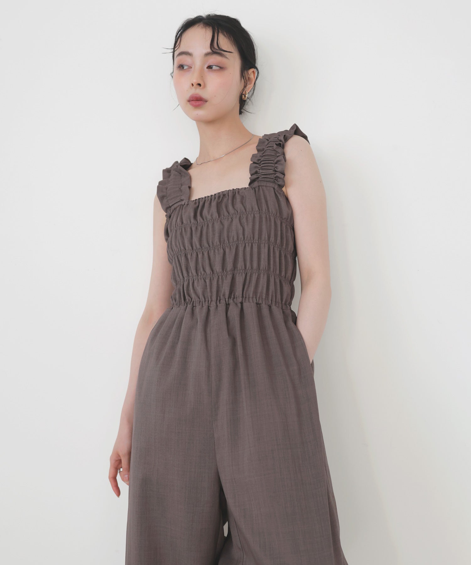 DOSDIOSAS ドスディオサス】バックデザインロングワンピース