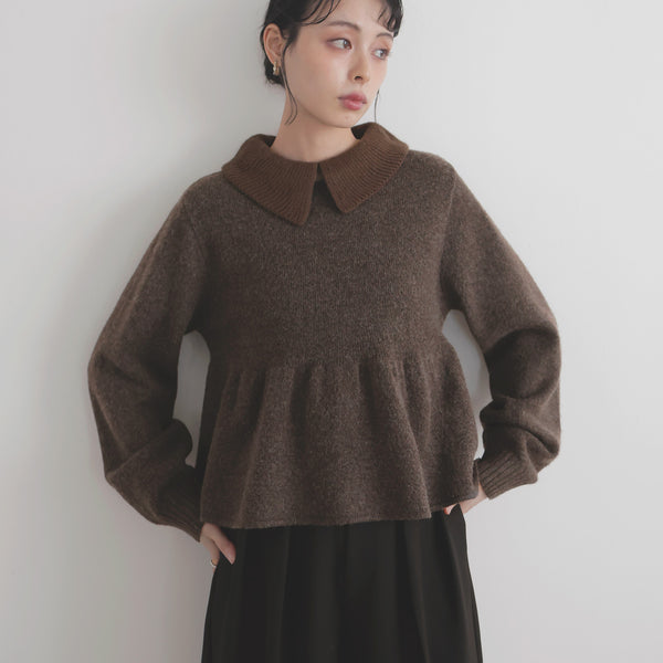 ペプラムポロニットプルオーバー – LIAN