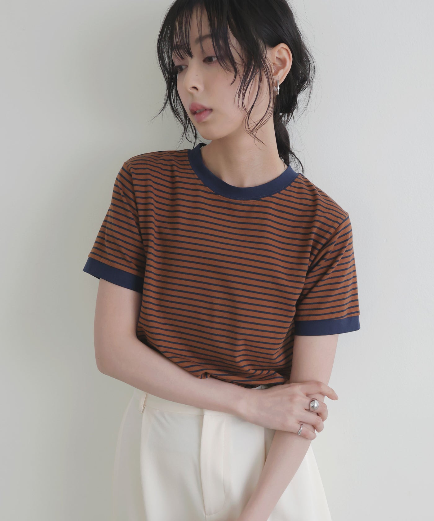 ボーダーリンガーTシャツ – LIAN