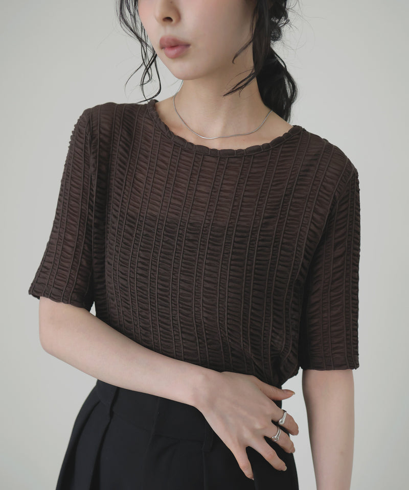 シアーシャーリングトップス – LIAN