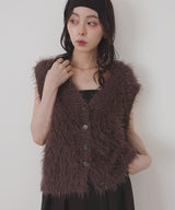 【8月下旬予約商品】フェザーＶネックニット