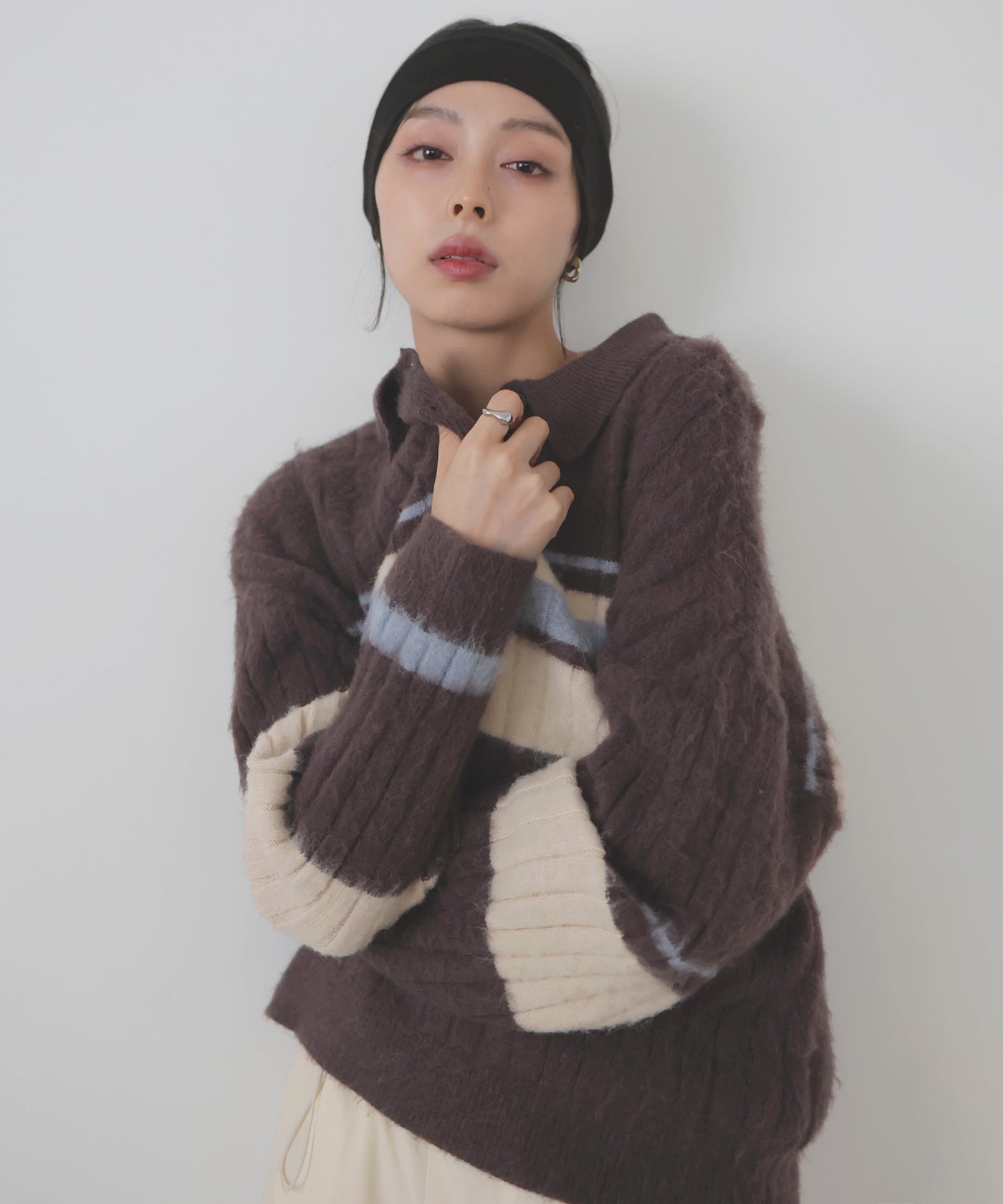 マルチボーダーポロニット – LIAN