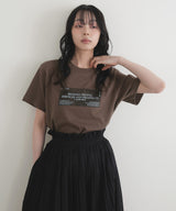 ニュアンスフォトプリントTシャツ