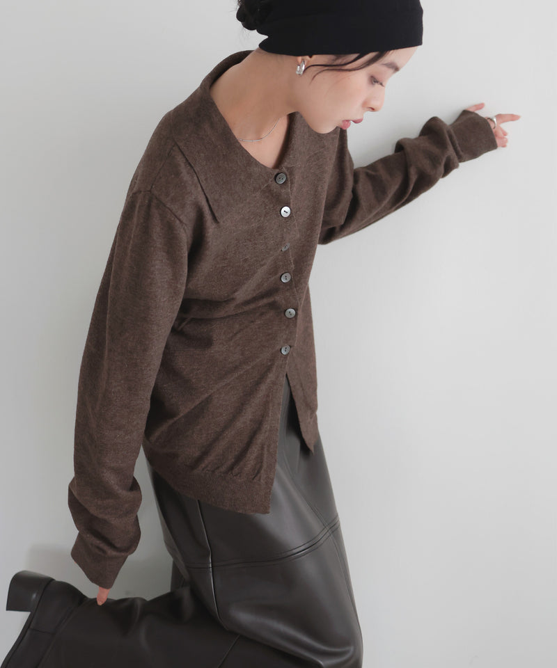 【12月上旬予約商品】フロントドレープポロニット