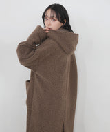 シャギーダッフルロングコート