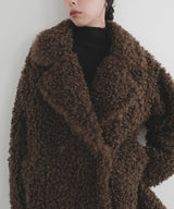 プードルファーテーラードコート