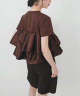 【一部予約商品】シャイニーフリルTシャツ