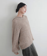 フーディーニットプルオーバー