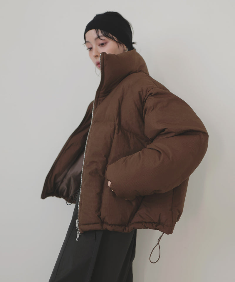 \ 8月22日発売 /【10月下旬予約商品】チェックファイバーショートダウン
