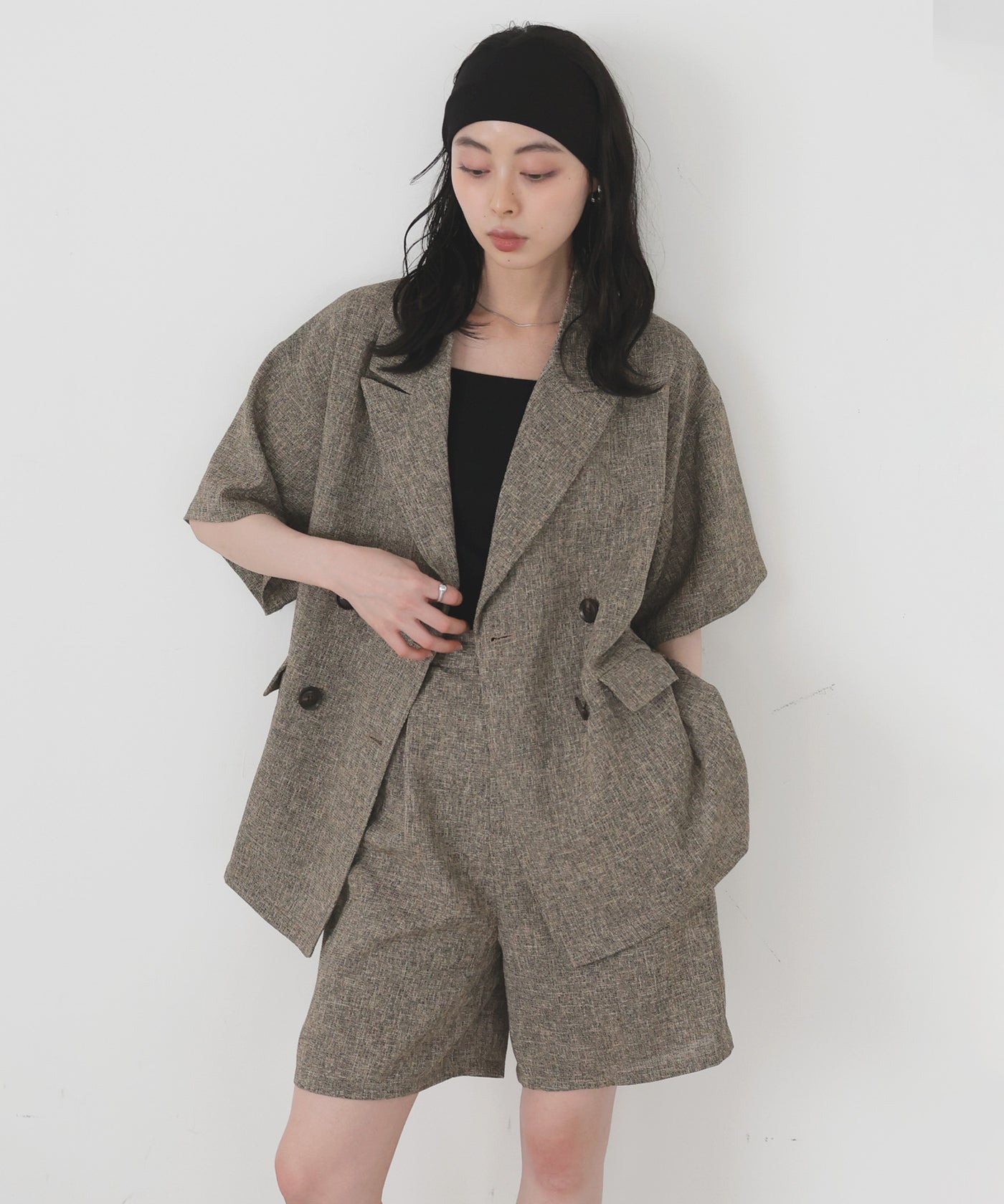 L´Or Summer Tweed Jacketサマーツイードジャケットl´or