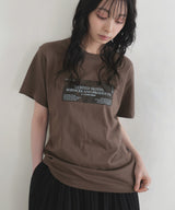 ニュアンスフォトプリントTシャツ