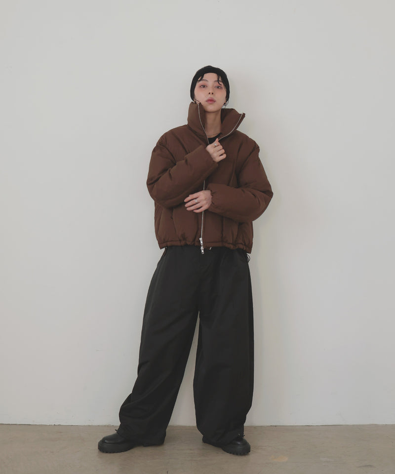 \ 8月22日発売 /【10月下旬予約商品】チェックファイバーショートダウン