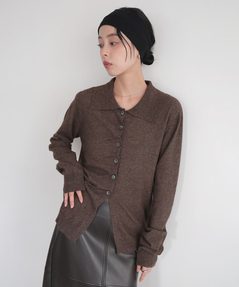 【12月上旬予約商品】フロントドレープポロニット