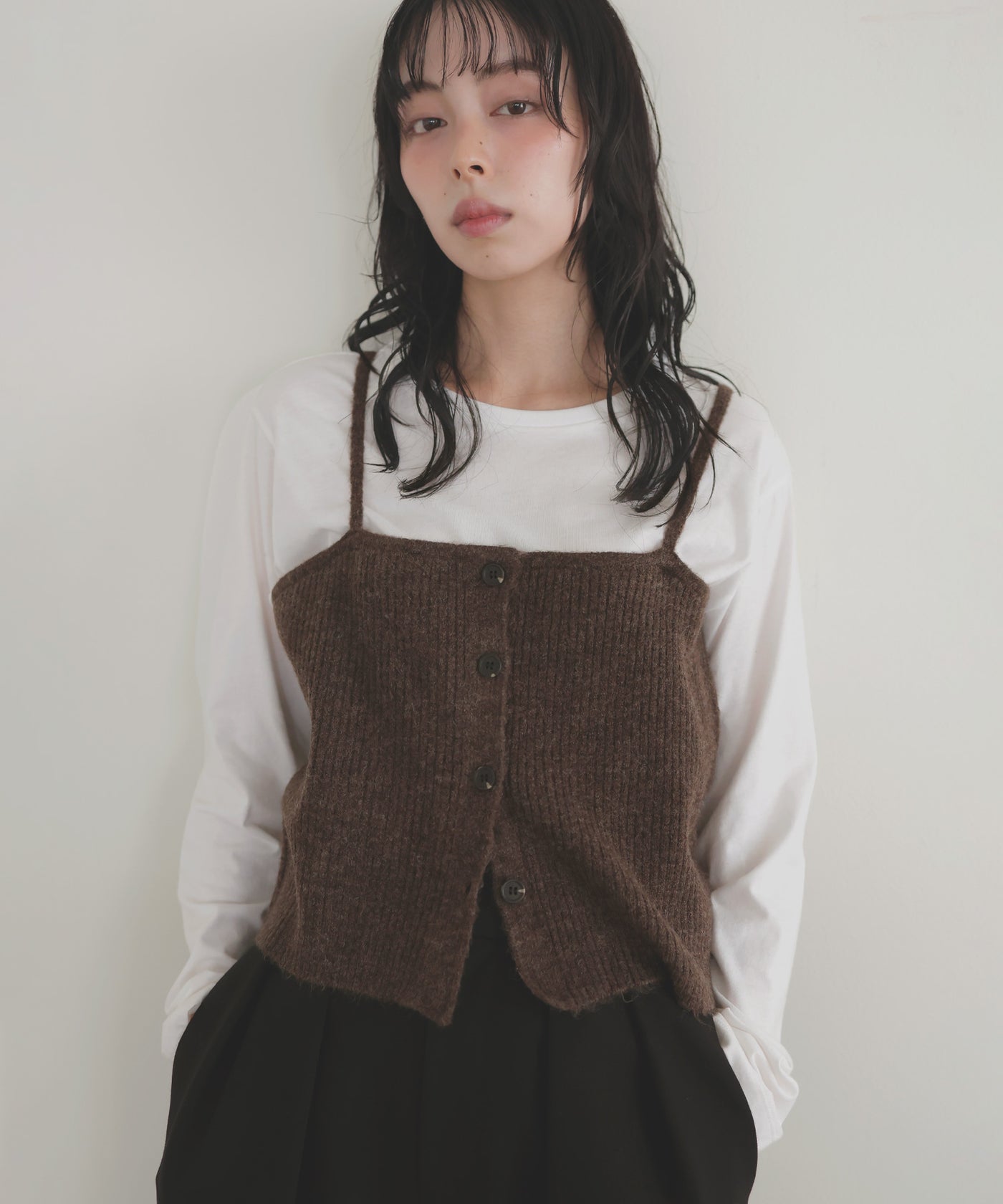 ✨美品✨Light Fur Midi カーディガン ビスチェセット Light Fur ビスチェ（その他トップス）｜Plage（プラージュ）の