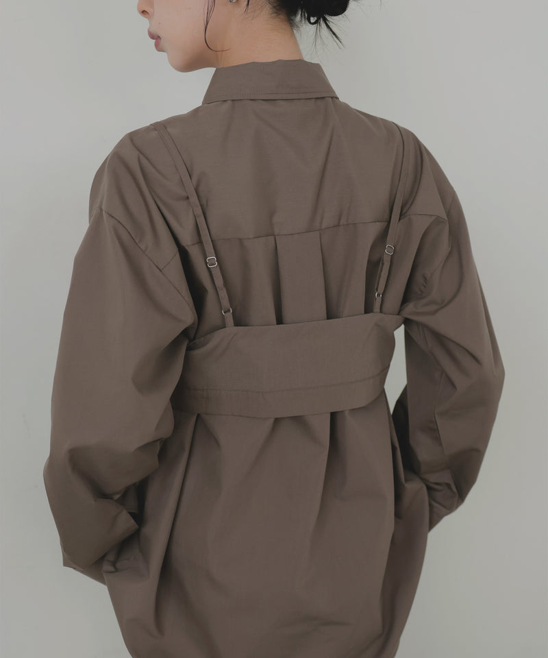 ビスチェセットシャツ
